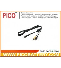 AVC-DC400 Replacement Audio/Video AV Cable for Canon Digital Cameras BY PICO