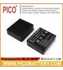 Panasonic DMW-BLE9 Li-Ion Rechargeable Replacement Battery for Lumix DMC-GF5 DMC-GF3 DMC-S6 Digital Cameras BY PICO