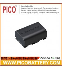 New BN-VG114 BN-VG114U BN-VG114USM Li-Ion DATA Rechargeable Battery for JVC Everio Camcorders BY PICO