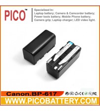 Canon BP-617 Li-Ion Rechargeable Camcorder Battery BY PICO