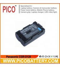 Panasonic CGR-D120 CGR-D08A/1B VW-VBD21 Li-Ion Rechargeable Camcorder Battery BY PICO