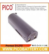 Pentax D-LI72 Li-Ion Rechargeable Digital Camera Battery BY PICO