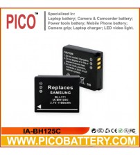 IA-BH125C Li-Ion Rechargeable Battery for Samsung HMX-R10 Camcorders BY PICO