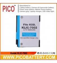 Kodak KLIC-7002 Li-Ion Rechargeable Digital Camera Battery BY PICO