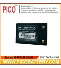 Samsung SB-P240A SB-240ABK Li-Ion Rechargeable Camcorder Battery BY PICO