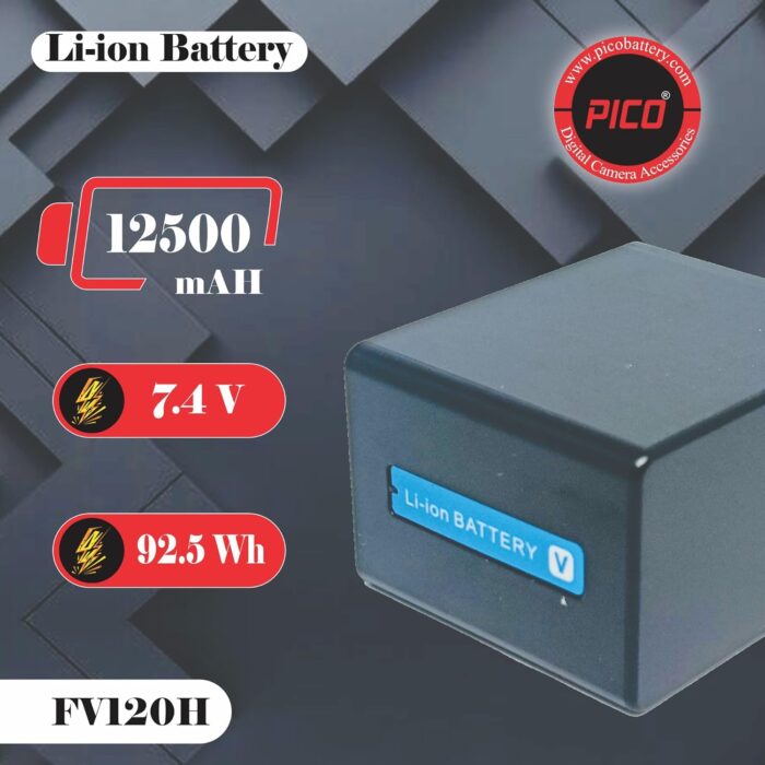 PICO FV120H Battery Camera Battery Compatible with DSLR Models - Image 4