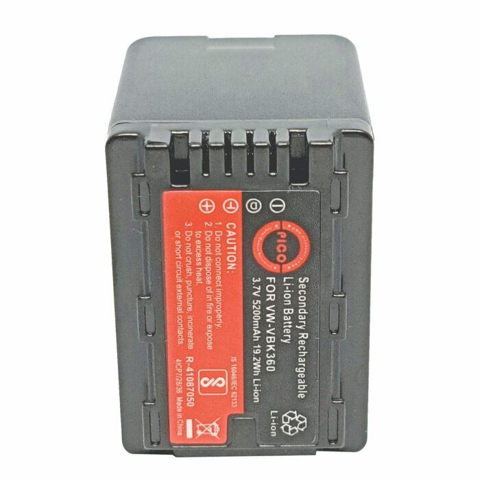 PICO VBK360 Battery Camera Battery Compatible with DSLR Models