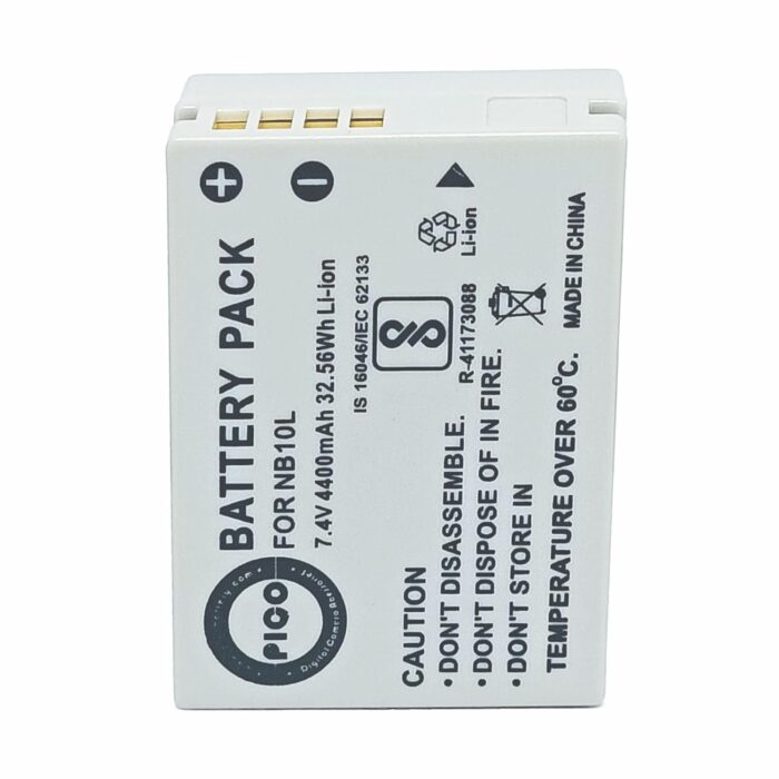 PICO NB10L Battery Camera Battery Compatible with DSLR Models