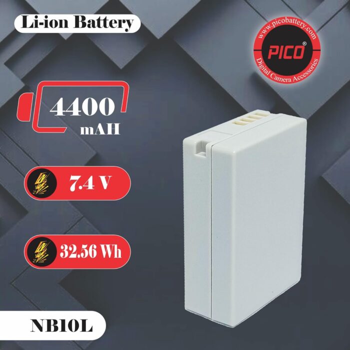 PICO NB10L Battery Camera Battery Compatible with DSLR Models - Image 4