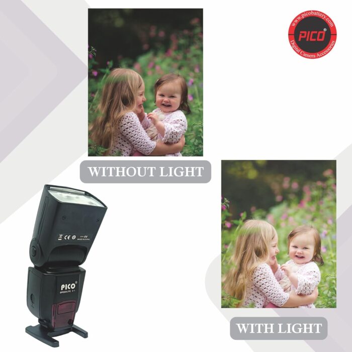 PICO Speedlite Camera Flash with Trigger TT520 II/TT560 II has Built-in Wireless Signal (Z-1) - Image 2