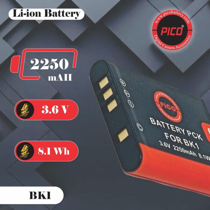 PICO BK1 Camera Battery Compatible with DSLR Models - Image 2