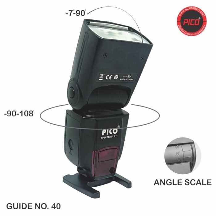 PICO Speedlite Camera Flash with Trigger TT520 II/TT560 II has Built-in Wireless Signal (Z-1) - Image 5