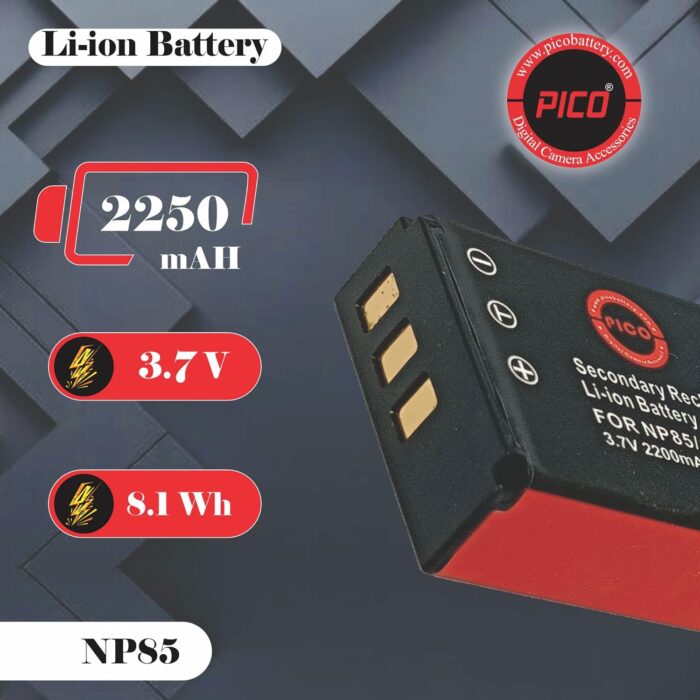 PICO NB85/CB170 Battery Camera Battery Compatible with DSLR Models - Image 4