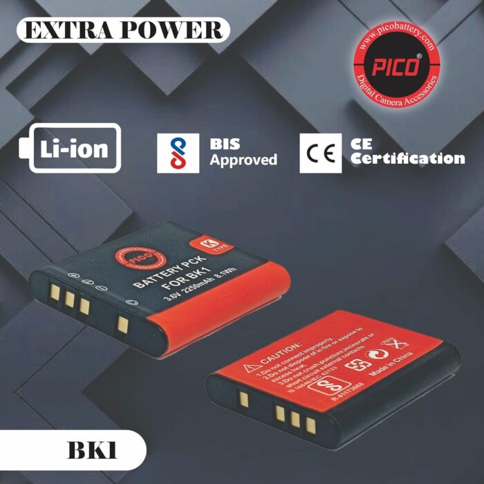 PICO BK1 Camera Battery Compatible with DSLR Models - Image 4