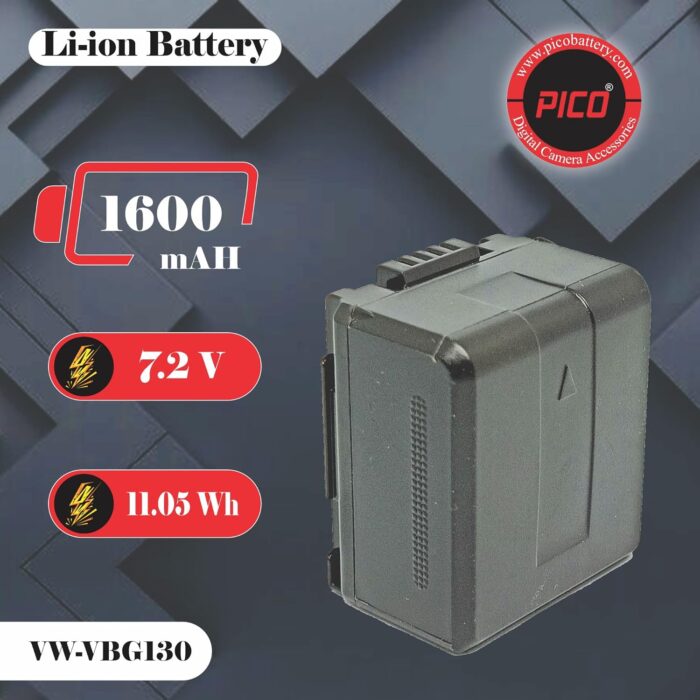 PICO VBG130 Battery Camera Battery Compatible with DSLR Models - Image 4