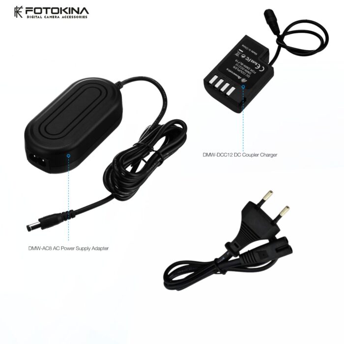 Pico DMW-BLF19 Dummy Battery & AC Adapter Kit for Select Panasonic Cameras - Image 5