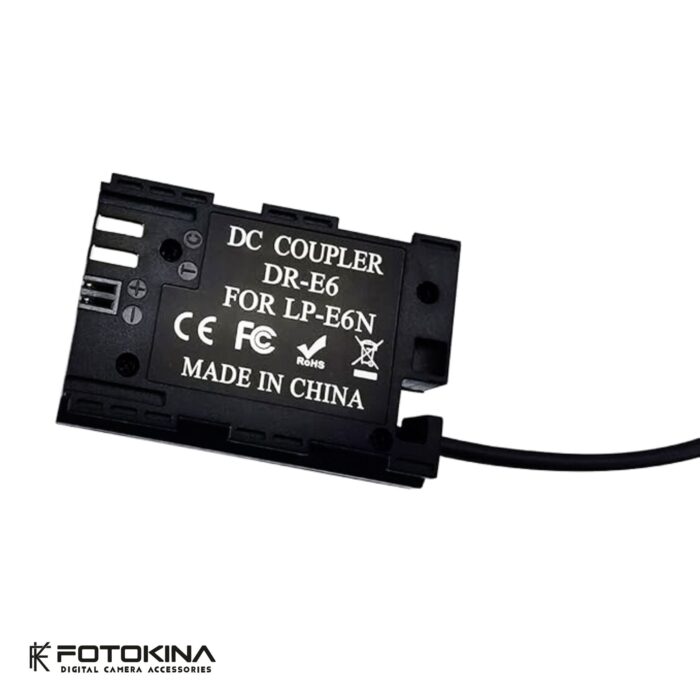 PICO DR-E6 USB Dummy Battery Charger Kit DC Coupler & AC Power Adapter for Canon - Image 3